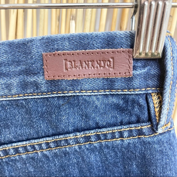 NWT BlankNYC Barrow Denim Jean Short Size 25 Women Frayed Hem - Picture 4 of 6